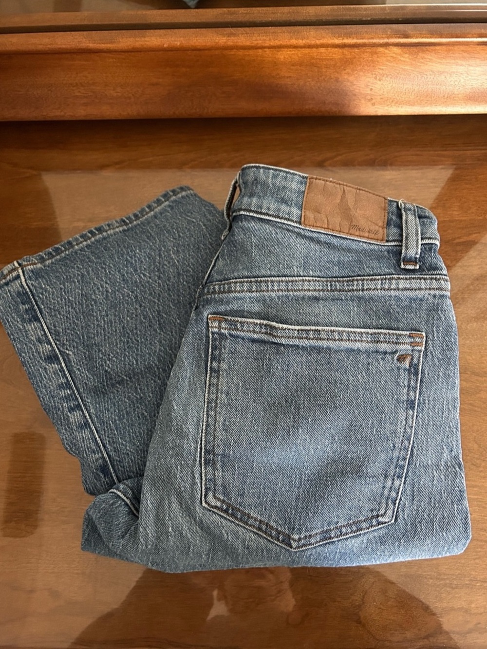 Madwell High Rise Blue Jeans